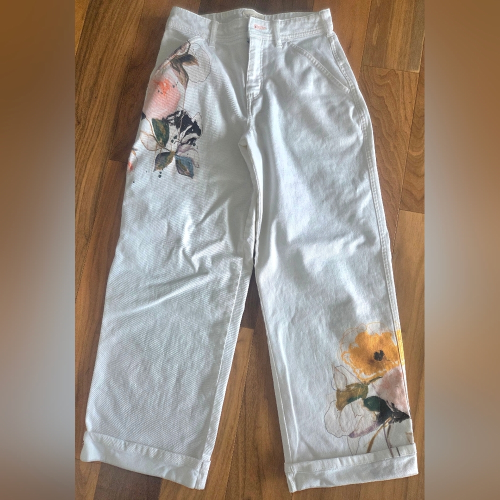 Anthropologie Pilcro Leigh Viner designed Wide Leg Jeans - Picture 5 of 13